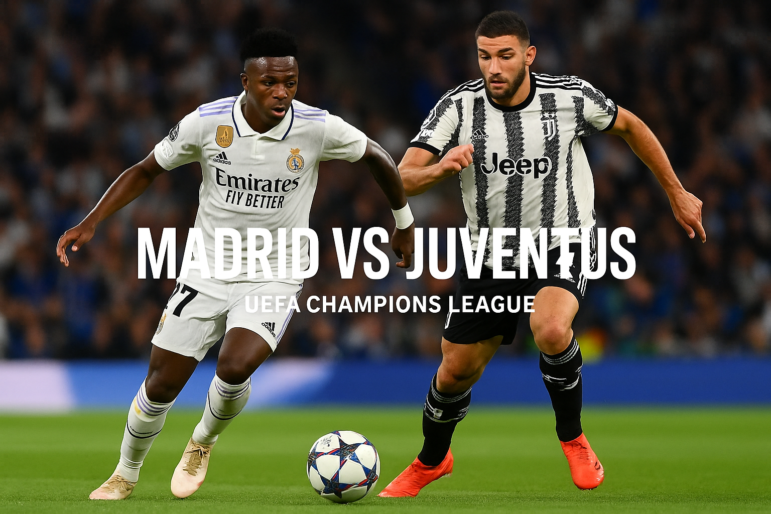 Menyaksikan Keseruan Liga Champions UEFA - RBTV77 Siarkan Real Madrid vs Juventus Dini Hari Ini 02.00 WIB
