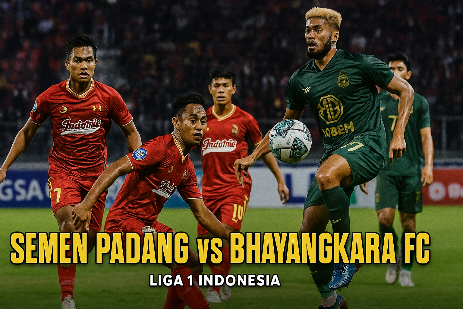 Nonton Semen Padang vs Bhayangkara FC Full HD di RBTV77 - Sensasi Pertandingan Sepakbola Indonesia yang Tak Terlupakan