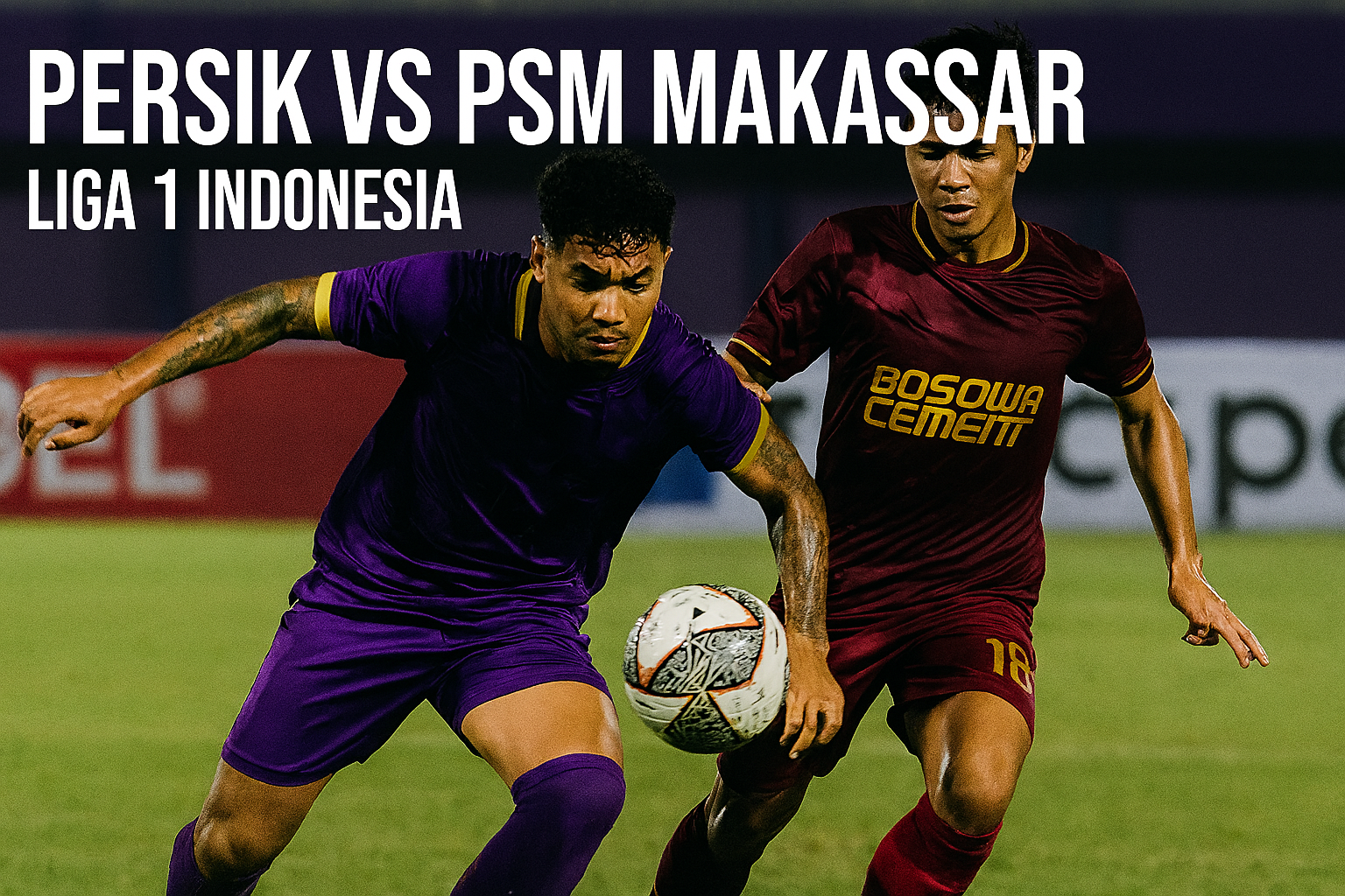Persik vs PSM Makassar RBTV77: Link Siaran Langsung Liga 1 Indonesia Sore Ini 15.30 WIB