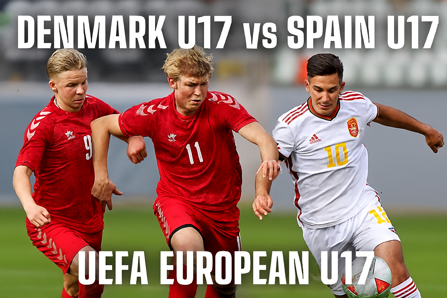 Rbtv77 Siarkan Denmark U17 vs Spain U17 UEFA U17 Pukul 21.00 WIB - Saksikan Pertandingan Seru Tim Prima Dunia