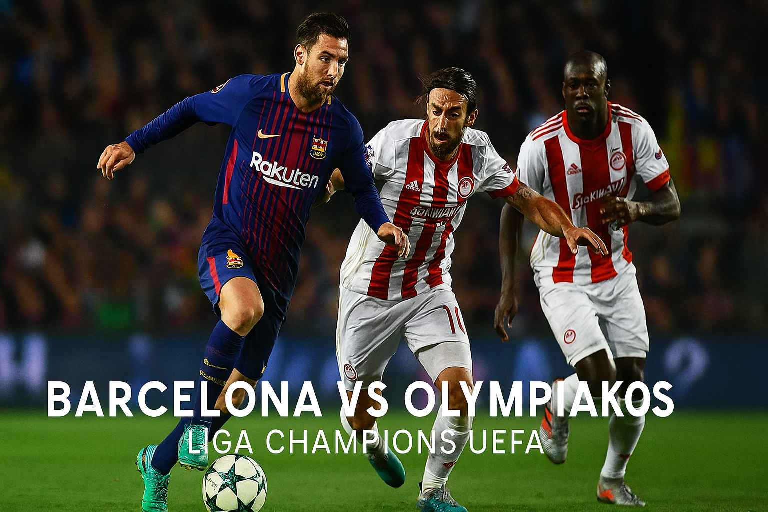 RBTV77 Tayang Barcelona vs Olympiakos Liga Champions UEFA Malam Ini Live - Saksikan Duel Seru di Liga Champions!