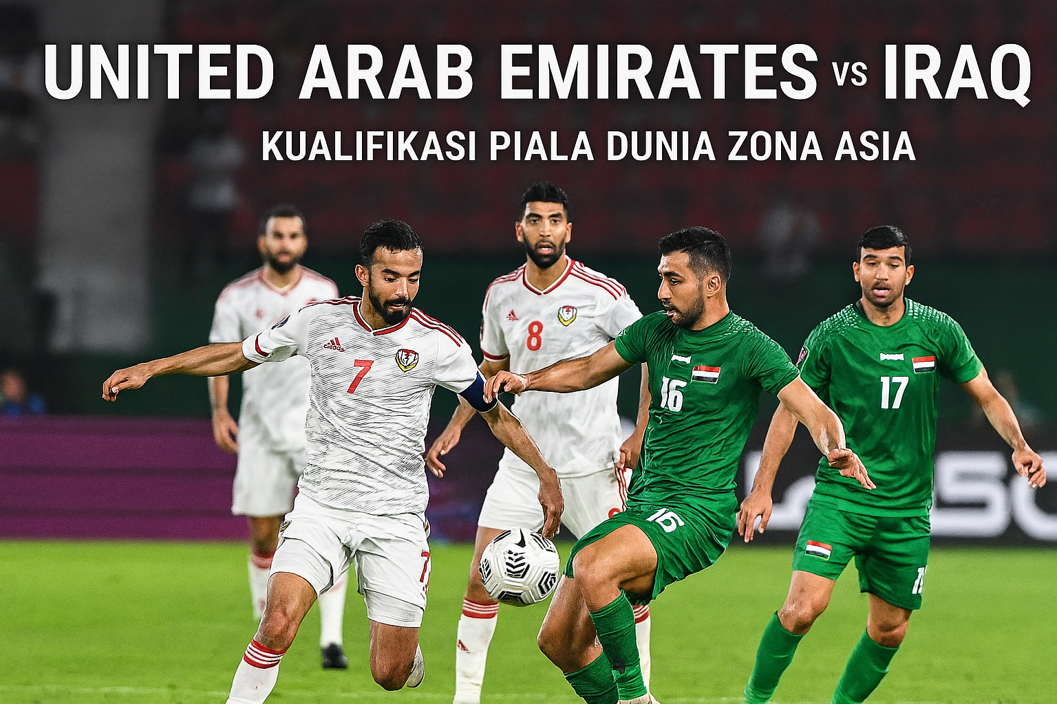 RBTV77indo Siarkan United Arab Emirates vs Iraq Malam Ini – Saksikan Duel Panas Zona Asia yang Seru dan Menggugah Semangat