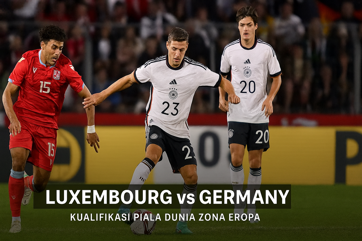 Streaming Luxembourg vs Germany 02.45 WIB Kini Tersedia Melalui Platform Partner RBTV77indo yang Memikat Penggemar Sepak Bola